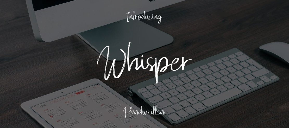 Whisper Font