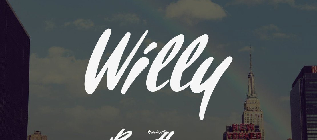 Willy Brothers Font