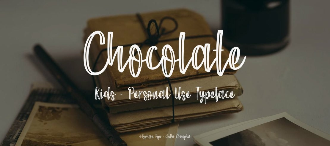 Chocolate Kids - Personal Use Font