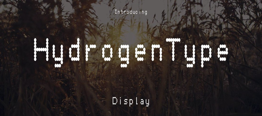 HydrogenType Font