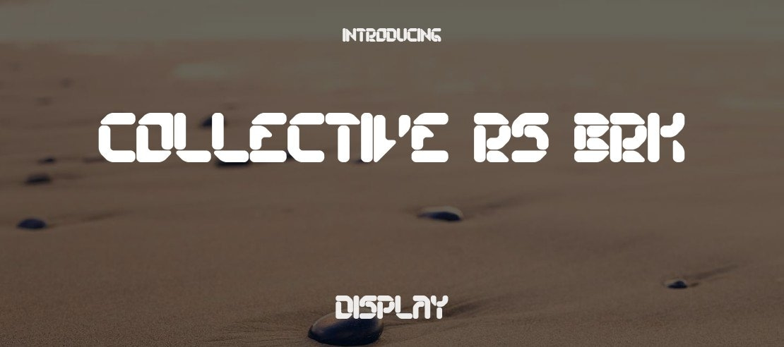 Collective RS BRK Font