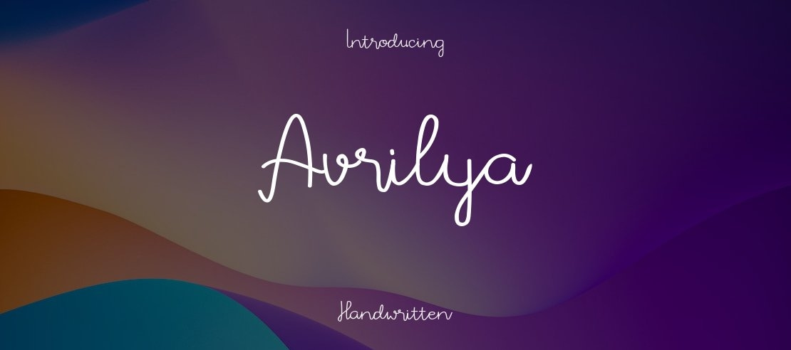 Avrilya Font