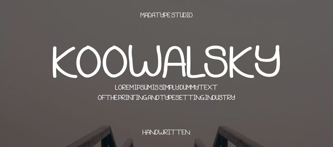 Koowalsky Font