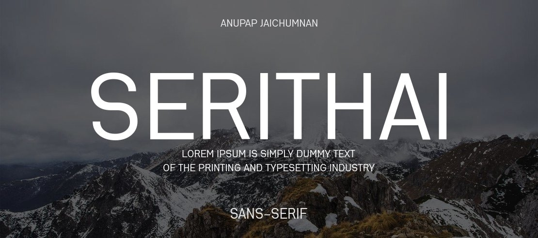Serithai Font