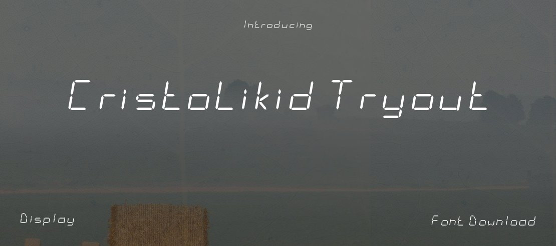 CristoLikid Tryout Font