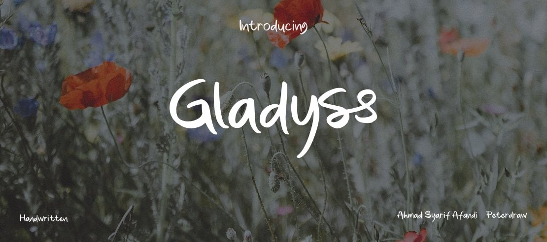 Gladyss Font Family