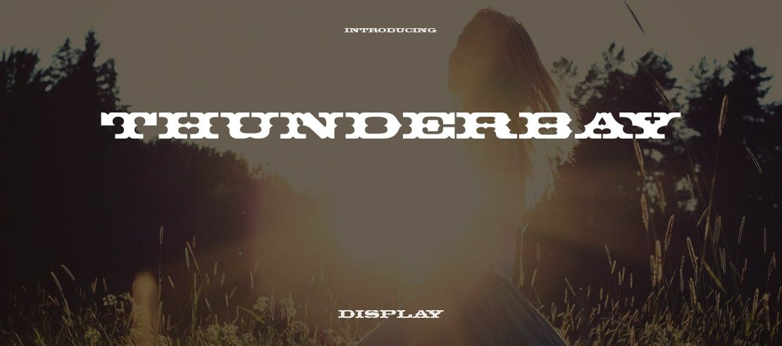 ThunderBay Font