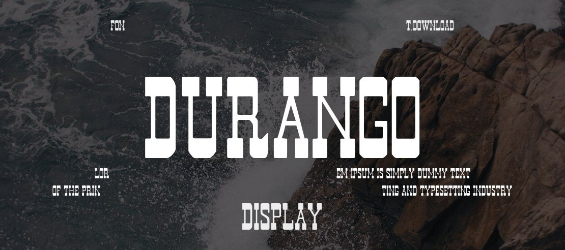 Durango Font