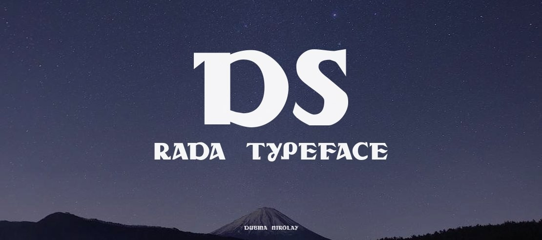 DS Rada Font