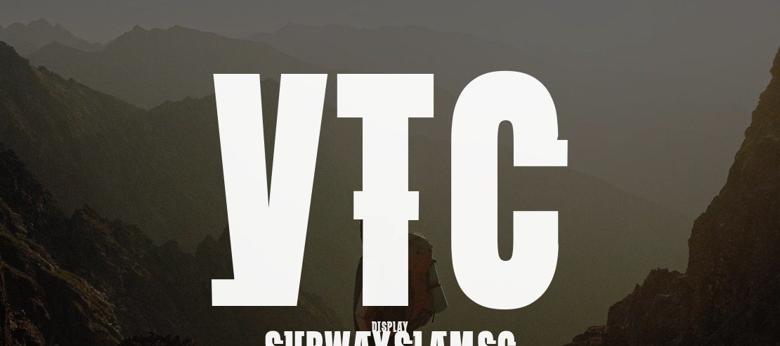 VTC SubwaySlamSC Font