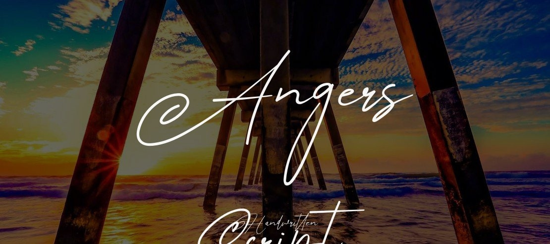 Angers Script Font