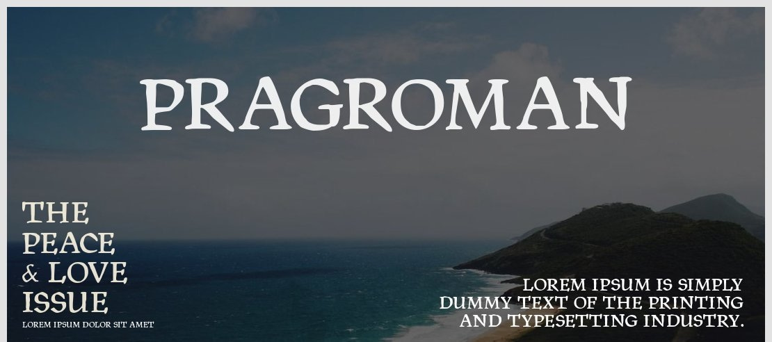 PragRoman Font