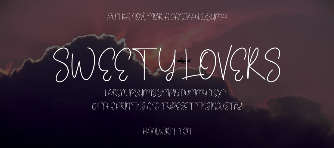 Sweety Lovers Font