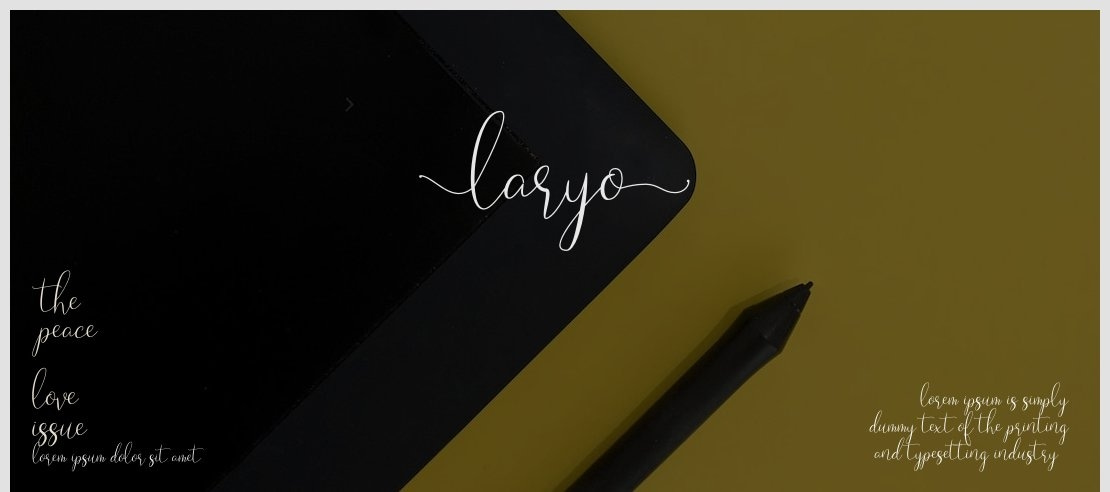 Laryo Font