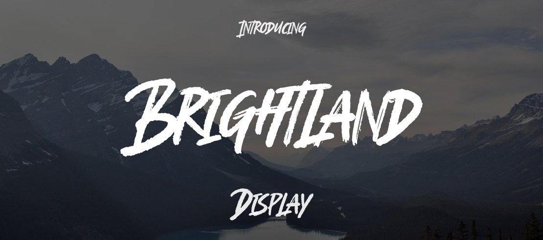 Brightland Font