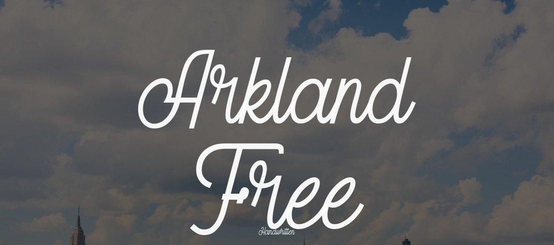 Arkland Free Font