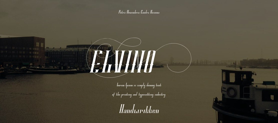 ELVINO Font