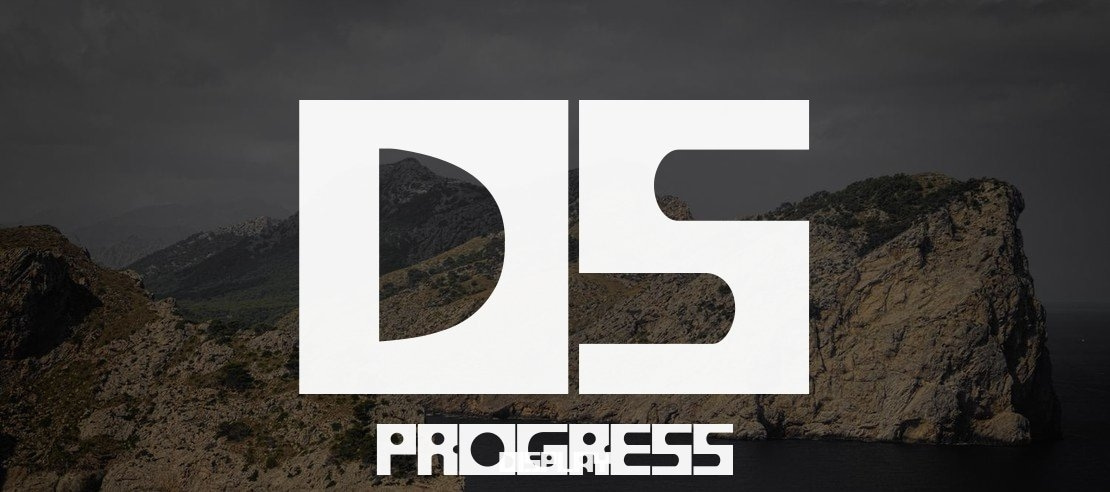DS Progress Font