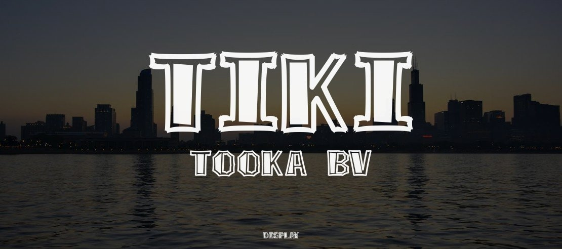 Tiki Tooka BV Font