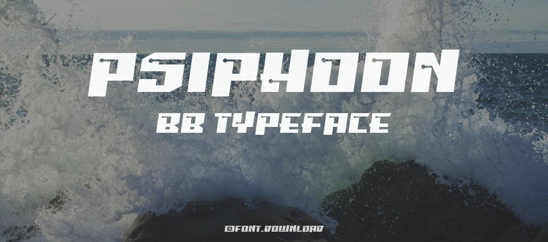 Psiphoon BB Font