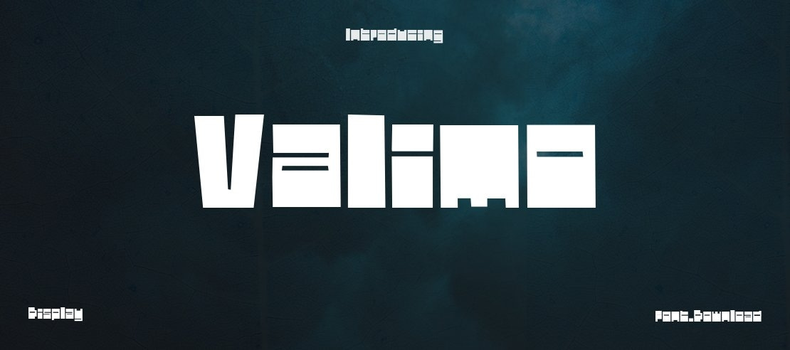 Valimo Font