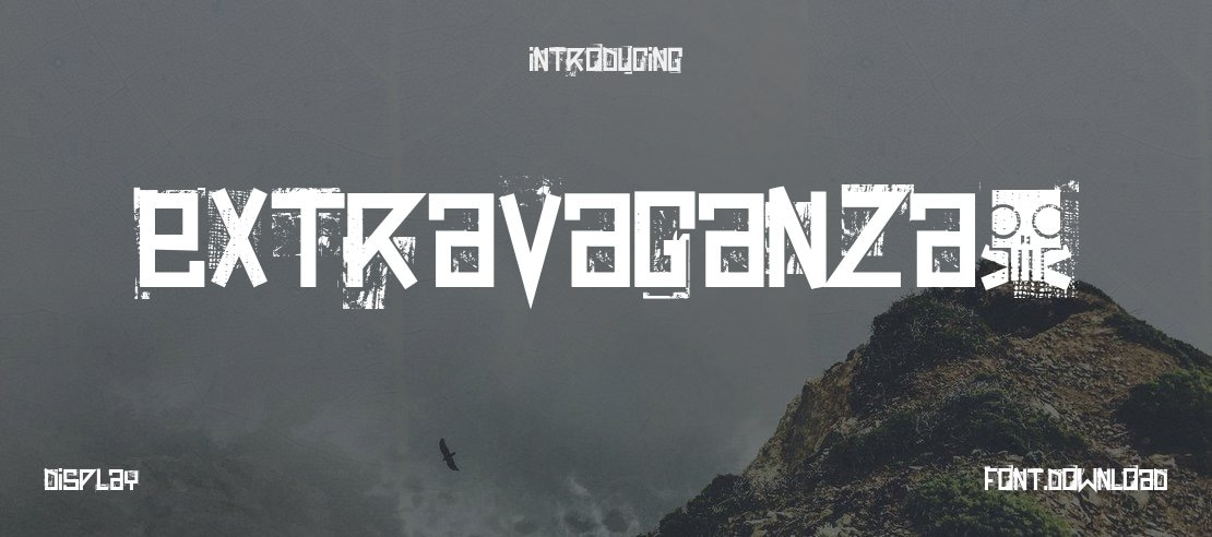 extravaganza- Font