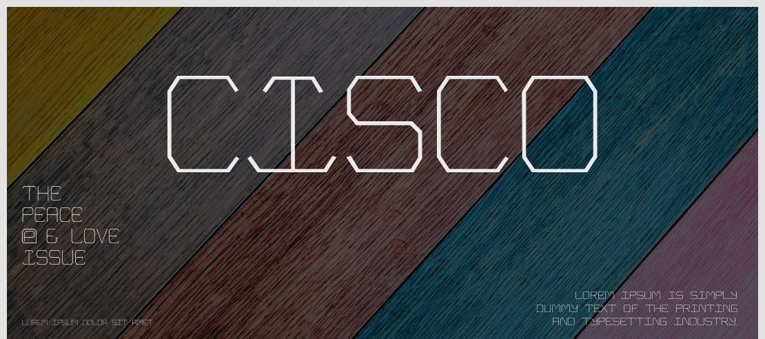 Cisco Font