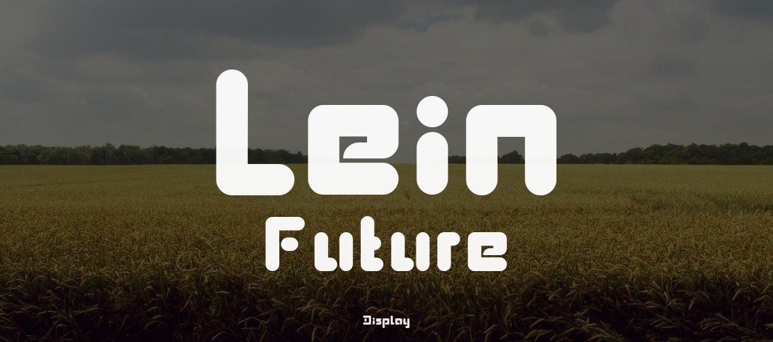 Lein Future Font