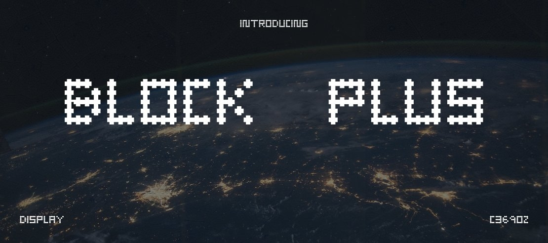 Block Plus Font