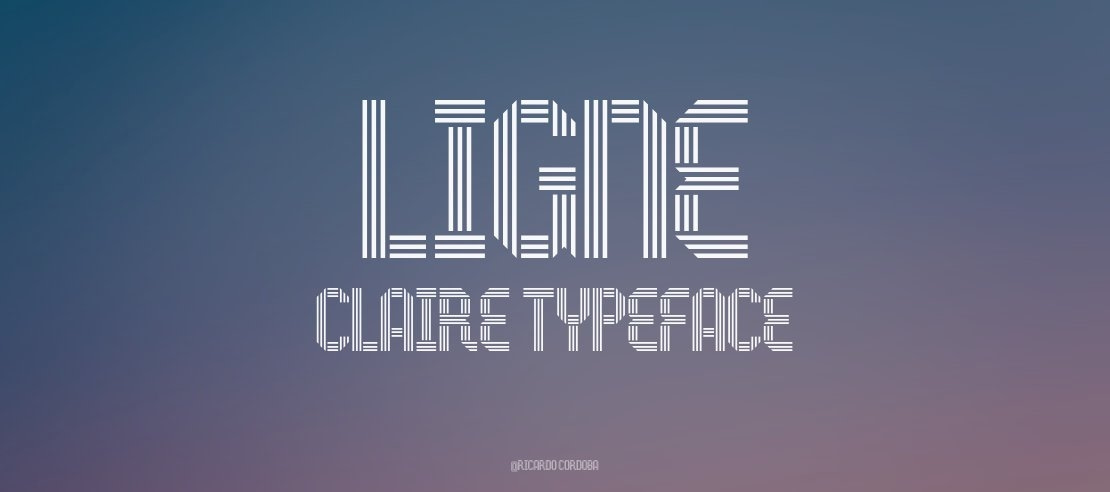 Ligne Claire Font