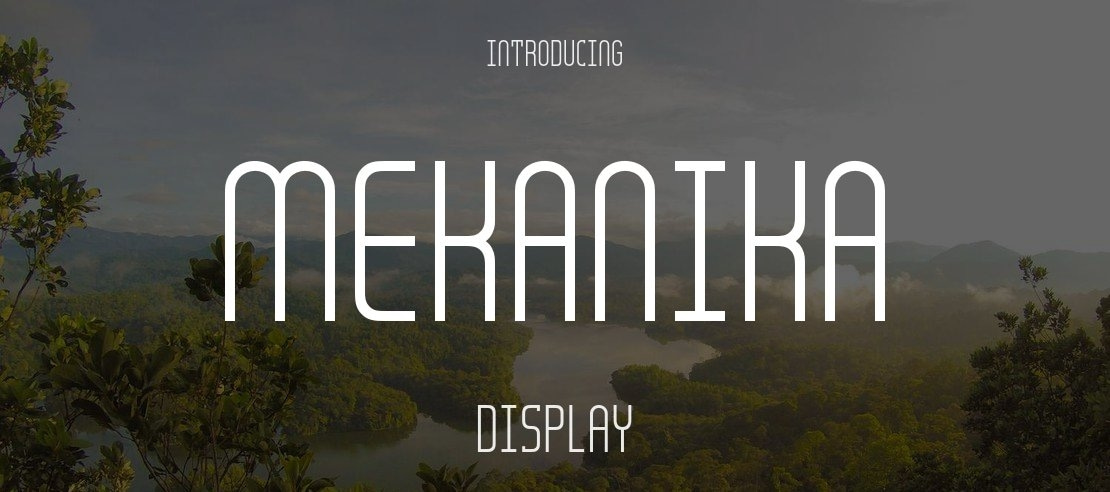 Mekanika Font