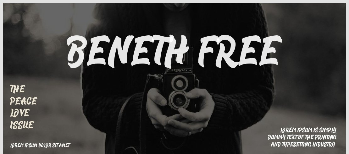 Beneth FREE Font