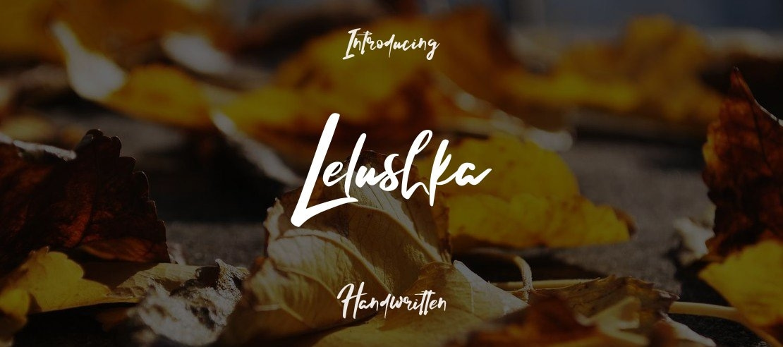 Lelushka Font