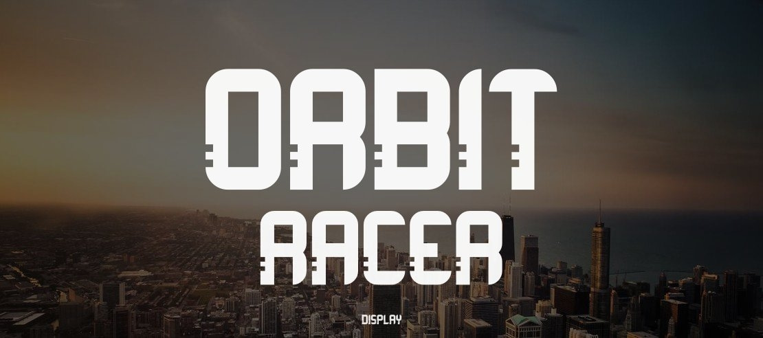 Orbit Racer Font