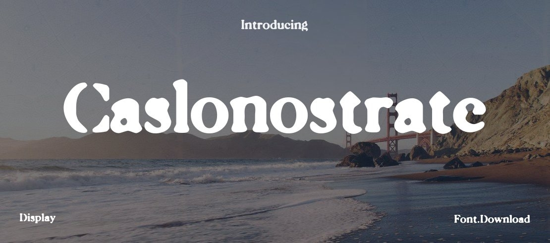 Caslonostrate Font