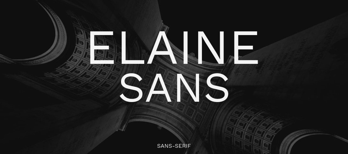 Elaine Sans Font Family