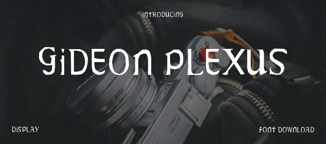 Gideon Plexus Font