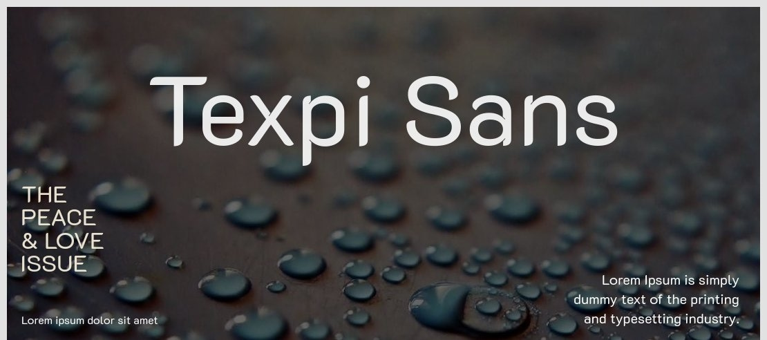 Texpi Sans Font Family