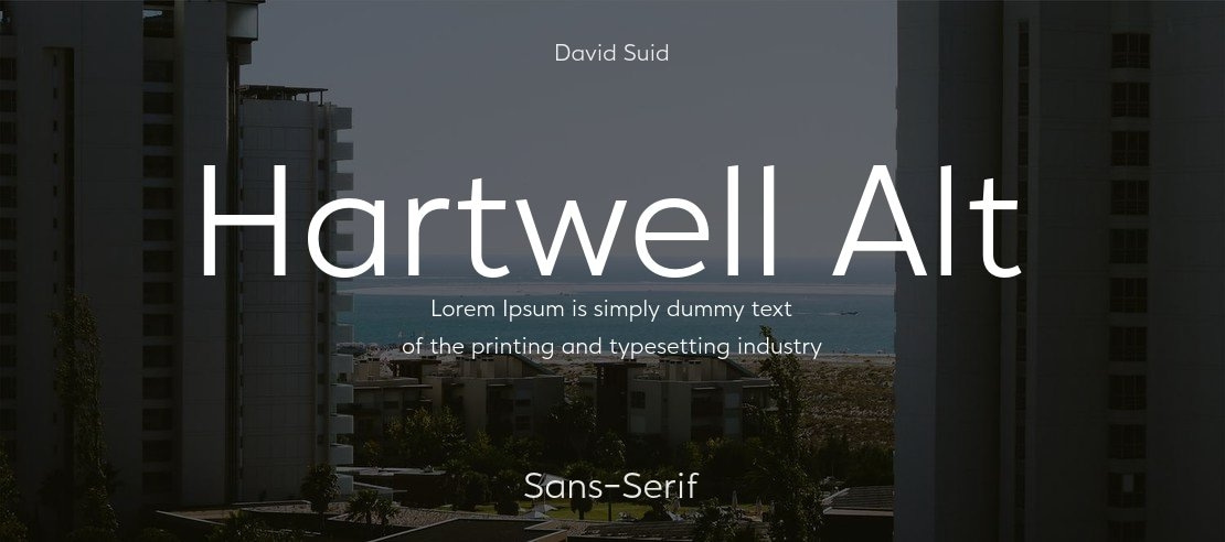 Hartwell Alt Font Family