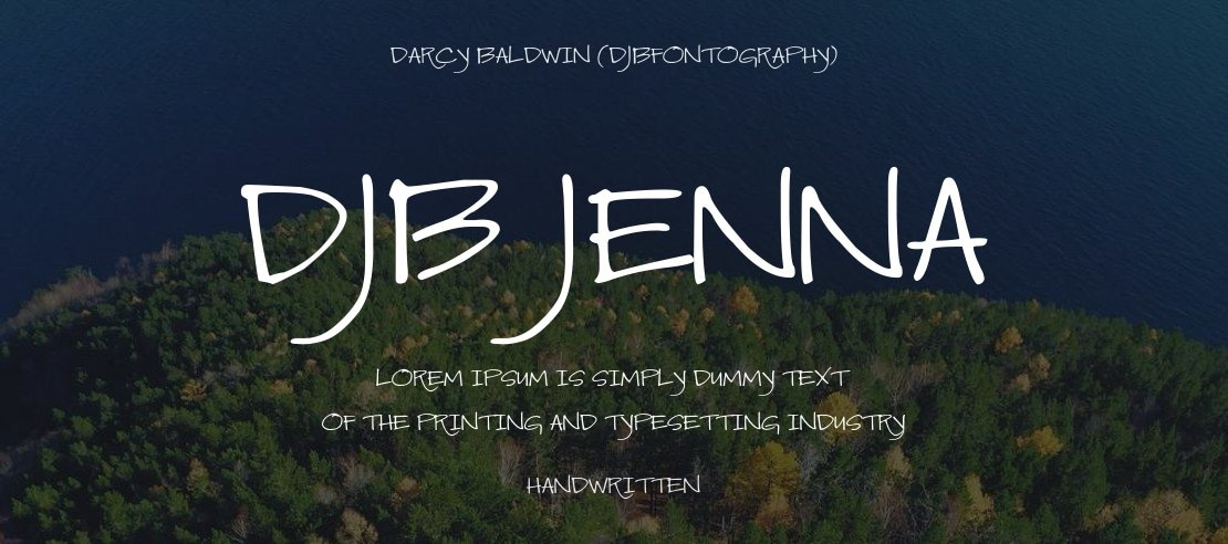 DJB Jenna Font