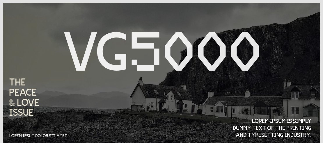 VG5000 Font