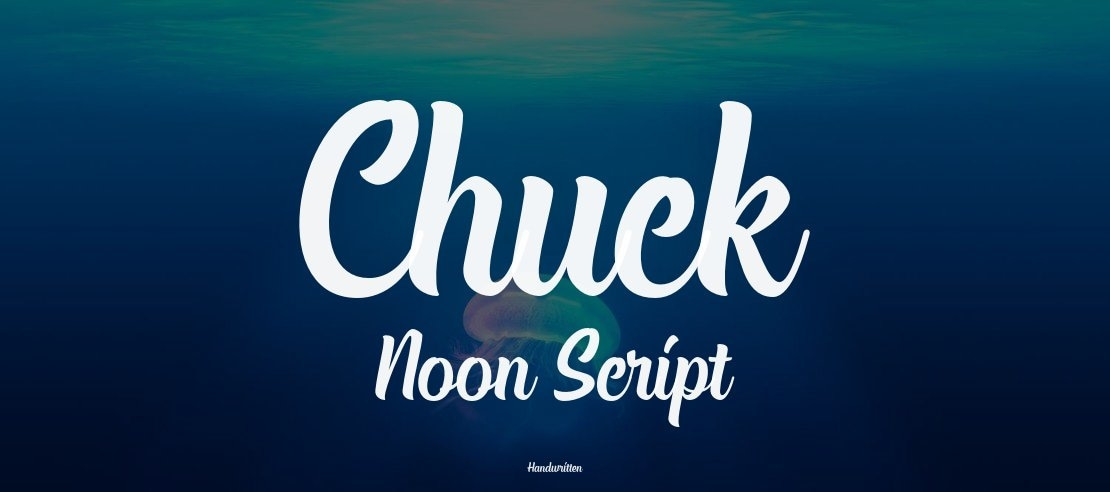 Chuck Noon Script Font