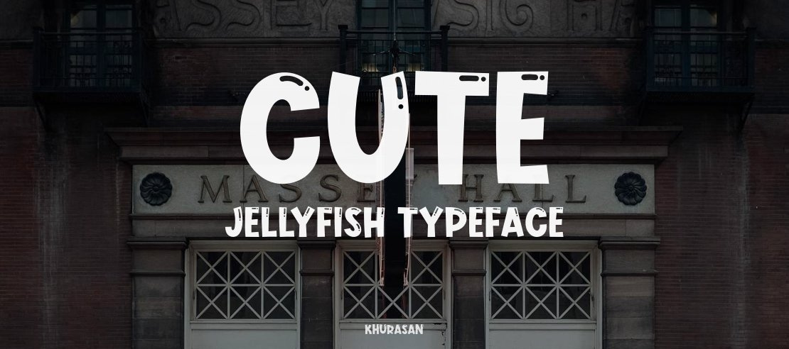 Cute Jellyfish Font