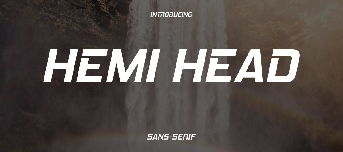 Hemi Head Font