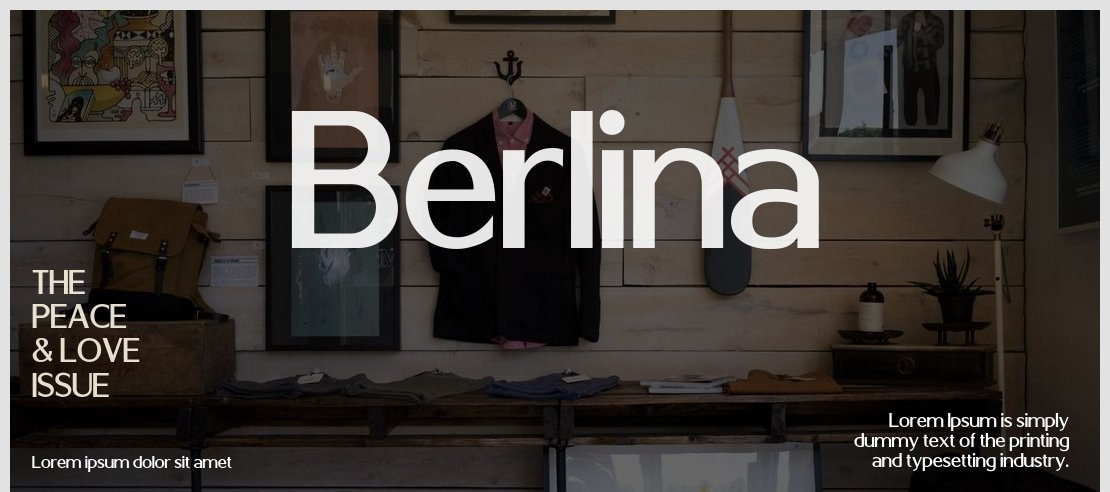 Berlina Font Family