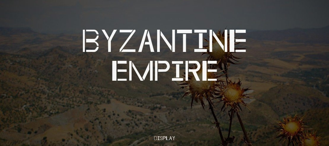 Byzantine Empire Font