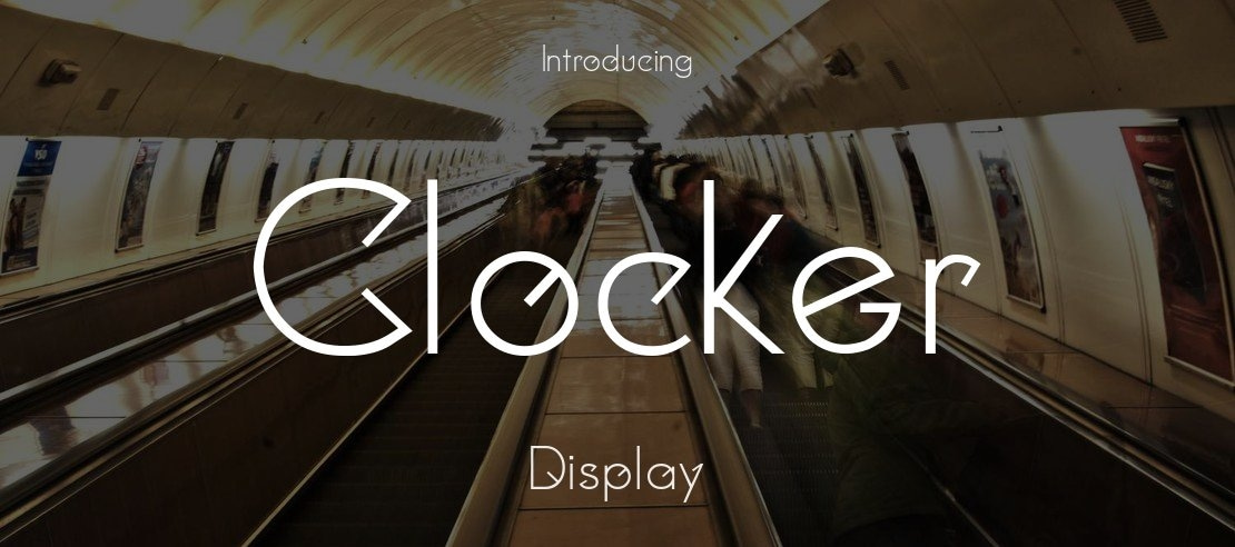 Clocker Font