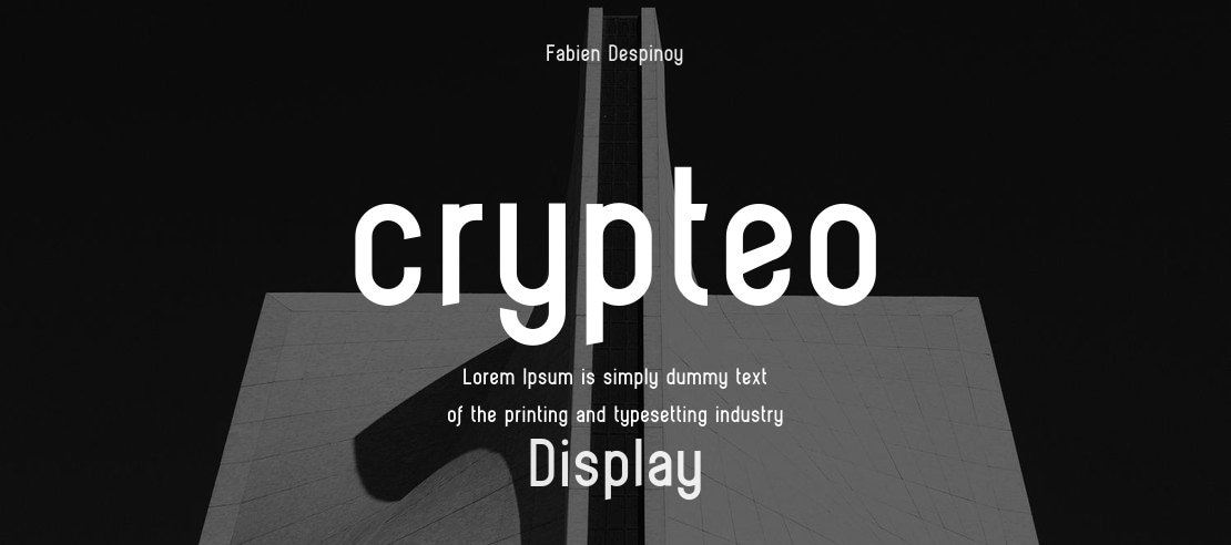 crypteo Font