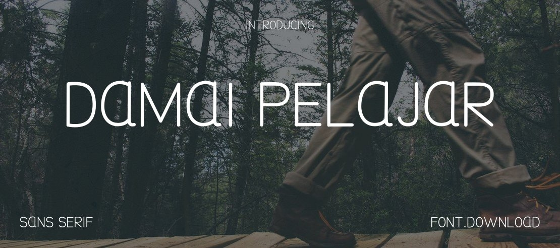 Damai Pelajar Font