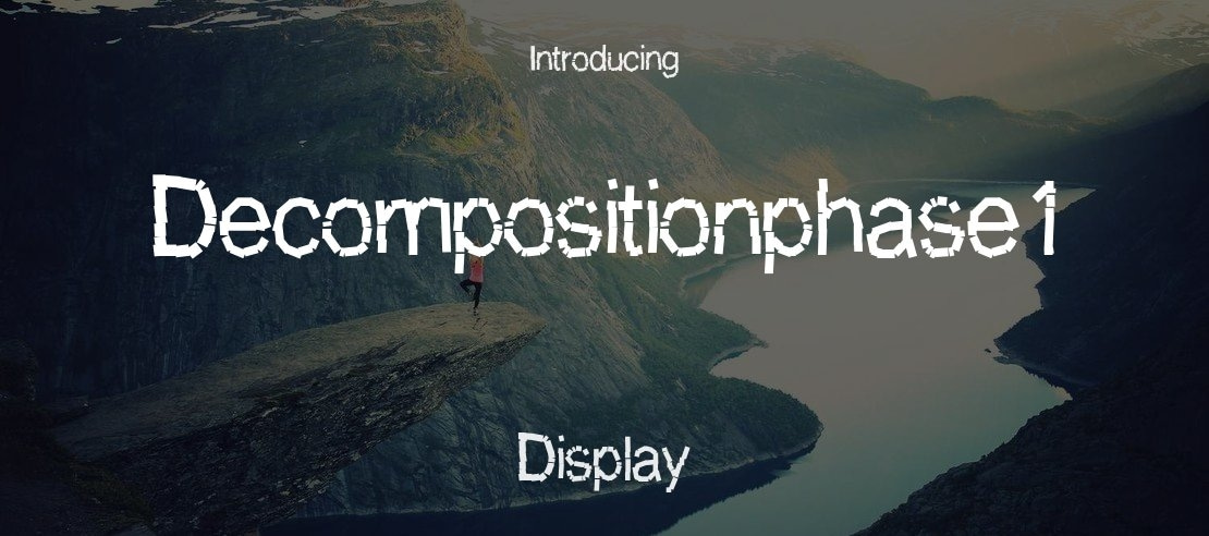 Decompositionphase1 Font